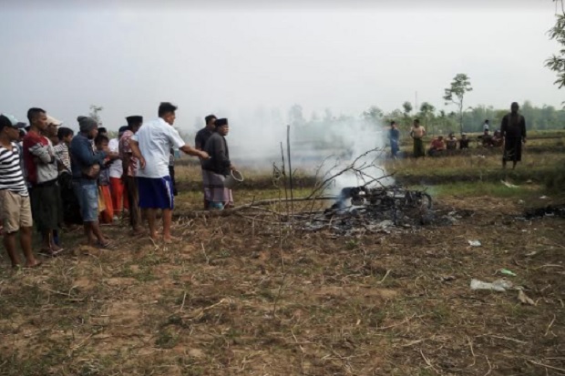 Brutal, Pria di Bangkalan Tewas Dibakar Hidup-hidup
