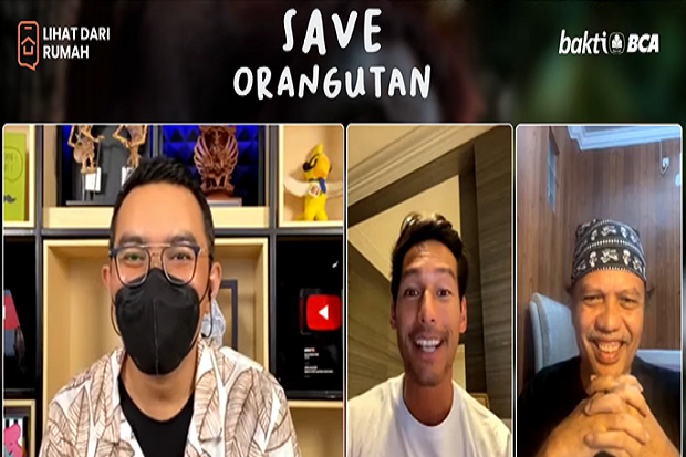Talkshow Virtual LDR Ajak Masyarakat Selamatkan Habitat Orangutan di Kalimantan