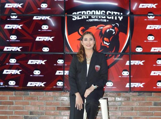 Kelola Serpong City FC, Kuntum Raisa Konsisten Majukan Olahraga Tanah Air