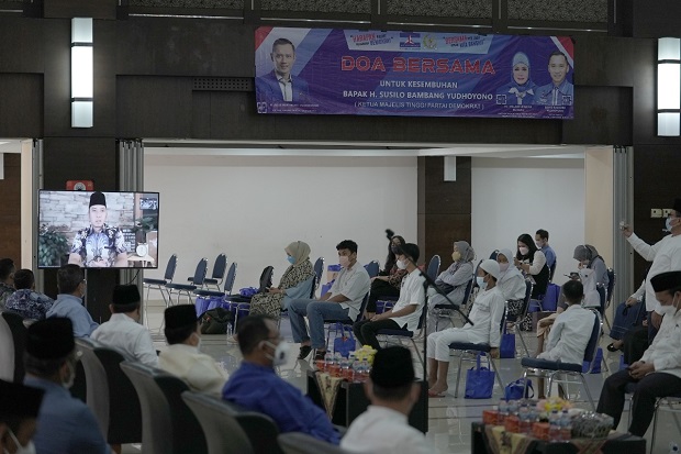 Fraksi Demokrat Gelar Doa Bersama untuk Kesembuhan SBY, Ibas Terenyuh