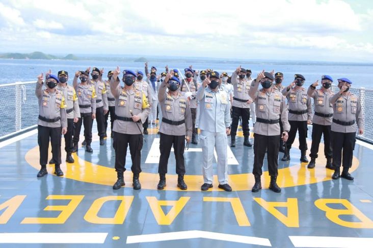 Patroli Laut dan Udara, Baharkam Polri Pastikan Keamanan WSBK Tanpa Gangguan