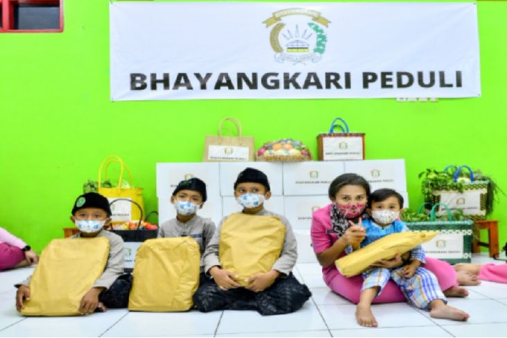 Bhayangkari Gelar Baksos di Yayasan Rumah Singgah Bumi Damai Yogyakarta
