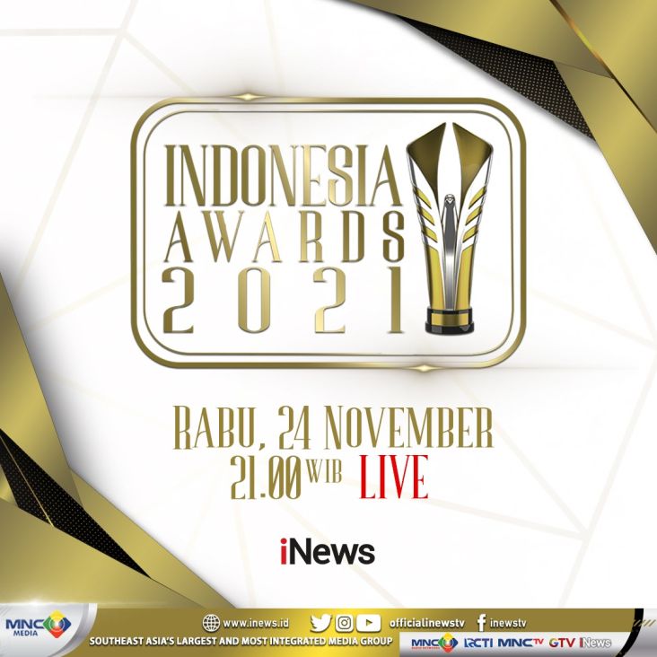 Jangan Lewatkan! Apresiasi Tinggi Pemimpin Daerah dan Tokoh Nasional di Indonesia Awards 2021 Besok Malam, Hanya di iNews
