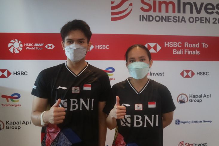 Menangi Laga Pertama Indonesia Open 2021, Adnan/Mychelle: Kami Nothing to Lose