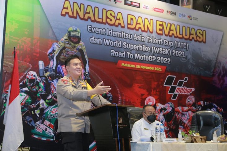 Matangkan Persiapan MotoGP, Kapolda NTB Evaluasi 17 Poin Event WSBK