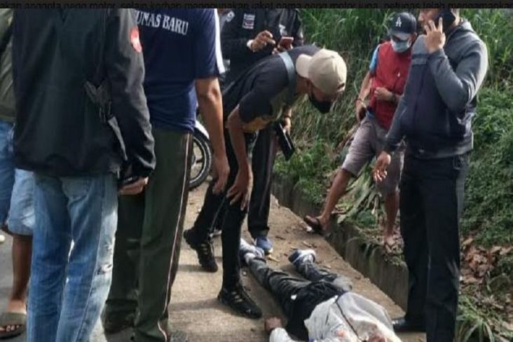 Bawa Celurit dan Miras, Anggota Geng Motor Tewas Kecelakaan di Sukabumi