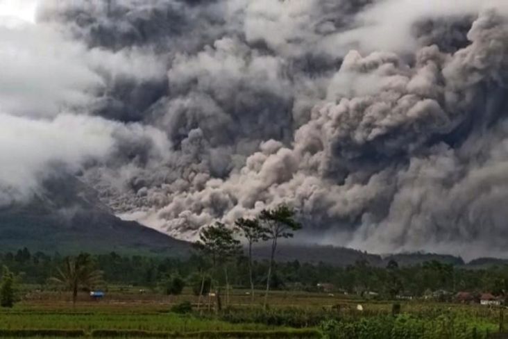 Update Erupsi Gunung Semeru: 39 Meninggal Dunia dan 13 Orang Hilang