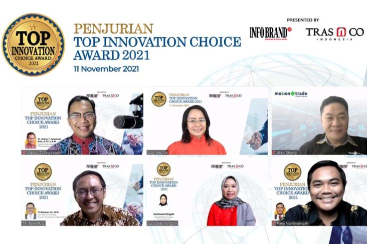 Pacu Inovasi Trading, MotionTrade Raih Penghargaan Top Innovation Choice Award 2021!