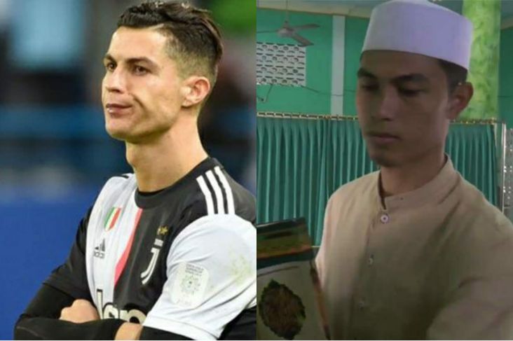 Viral Marbot Masjid di Jambi Ini Wajahnya Mirip Cristiano Ronaldo