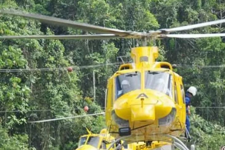 BREAKING NEWS! Helikopter Air Fast Alami Kecelakaan di Boven Digoel Papua