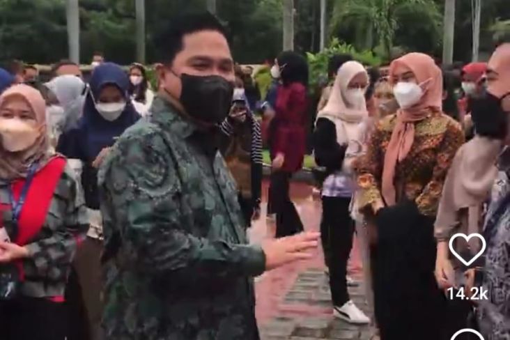 Jakarta Diguncang Gempa, Erick Thohir Hibur Pegawai BUMN yang Panik
