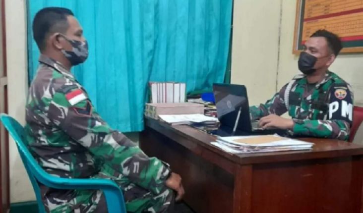 Bogem Warga saat Demo, Oknum TNI Ditahan di Kodim 1603 Sikka