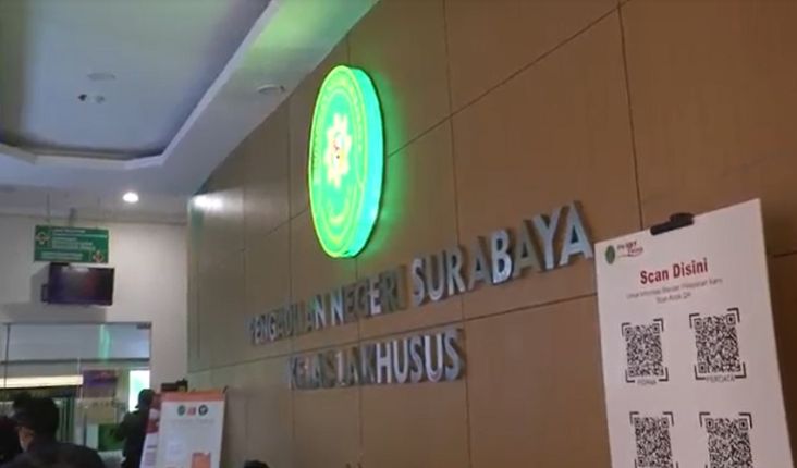 Penampakan PN Surabaya Usai OTT KPK, Sepi Ruangan Hakim di Lantai 4 Disegel