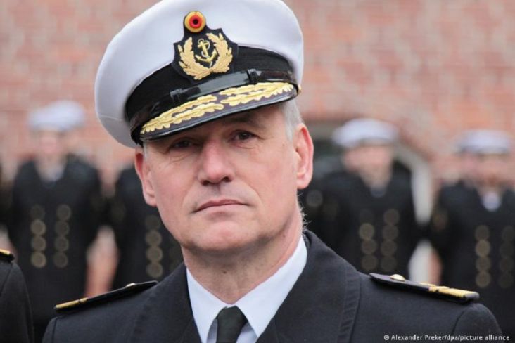 Dikecam karena Puji Putin, Panglima Angkatan Laut Jerman Mengundurkan Diri