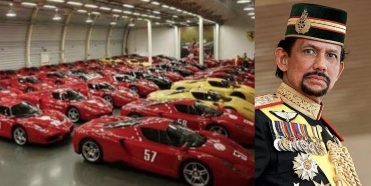 Koleksi Mobil Sultan Brunei Nilainya Diperkirakan Lebih dari Klub Manchester United