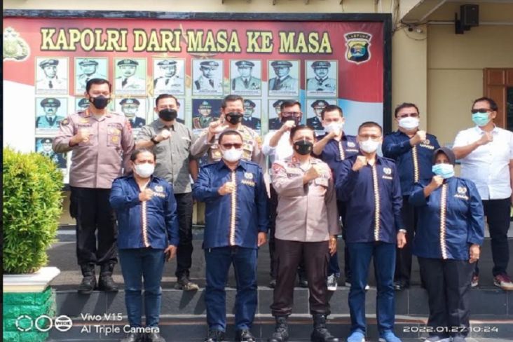 Terima Pengurus PWI, Irjen Pol Hendro Sugiyatno Ajak Wartawan Hapus Stigma Lampung Kampung Begal