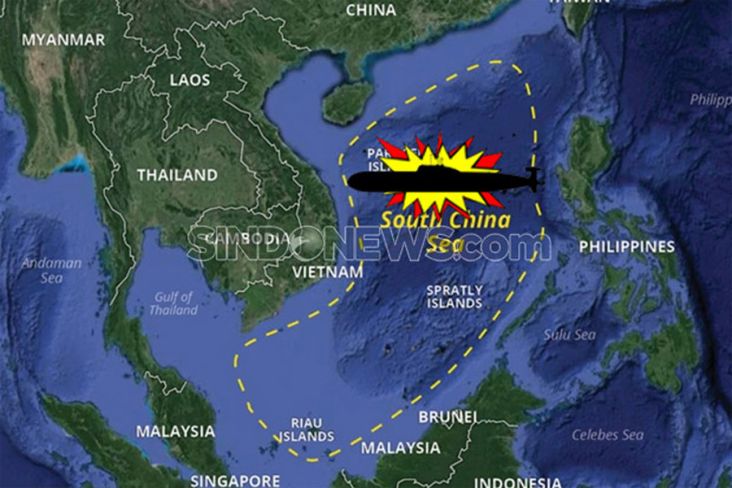 AS Kehilangan 4 Aset Militer di Laut China Selatan dalam 2 Dekade