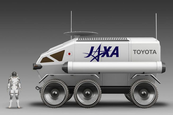 Toyota dan JSA Rancang Lunar Cruiser, Kendaraan Penjelajah Bulan yang Dilengkapi Lengan Robot