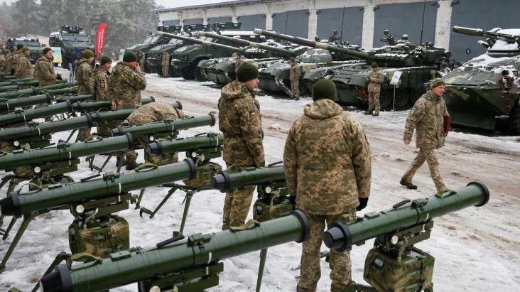 Senjata Amerika Serikat Sudah Ada di Lapangan Tembak Ukraina
