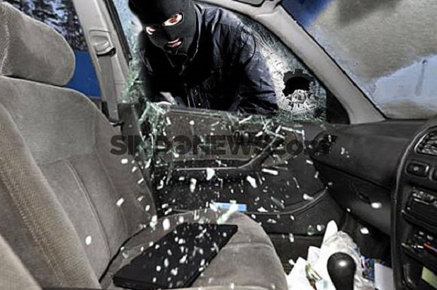 Pencurian Modus Pecah Kaca Mobil di Jakpus, Rp10 Juta Raib