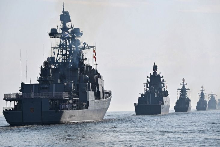 Kremlin: Manuver 140 Kapal Perang Rusia di Laut Hitam Sesuai Hukum Internasional