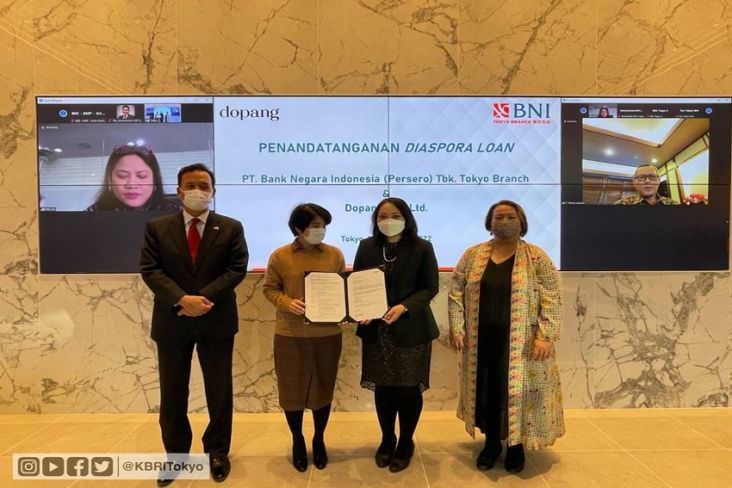 KBRI Tokyo Apresiasi Diaspora Loan BNI untuk UMKM Indonesia di Jepang