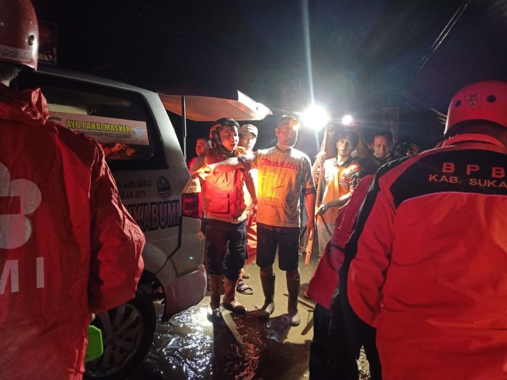 Sukabumi Dikepung Banjir dan Longsor, 1 Orang Meninggal Tak Bisa Selamatkan Diri