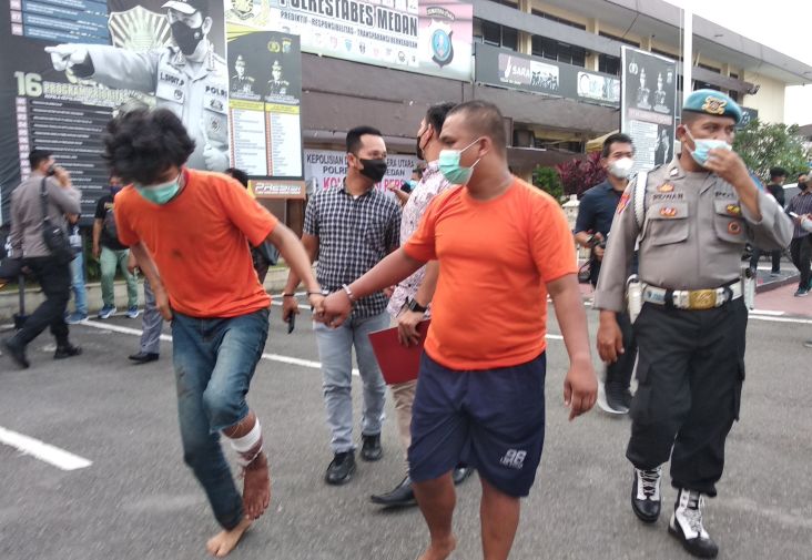 Polisi Tembak Mati Jambret Depan Ucok Durian Medan