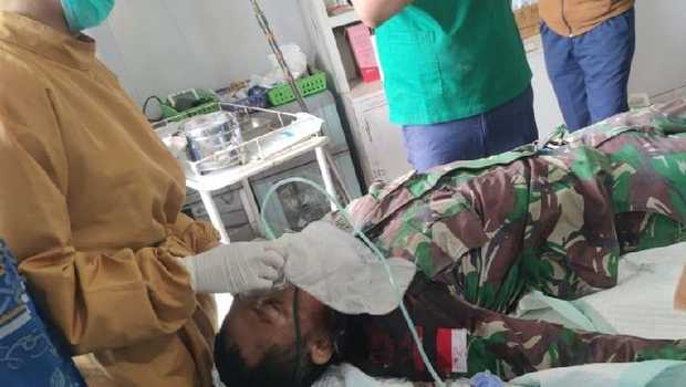 1 Prajurit Kopasgat TNI AU Ditembak KKB di Bandara Aminggaru Papua