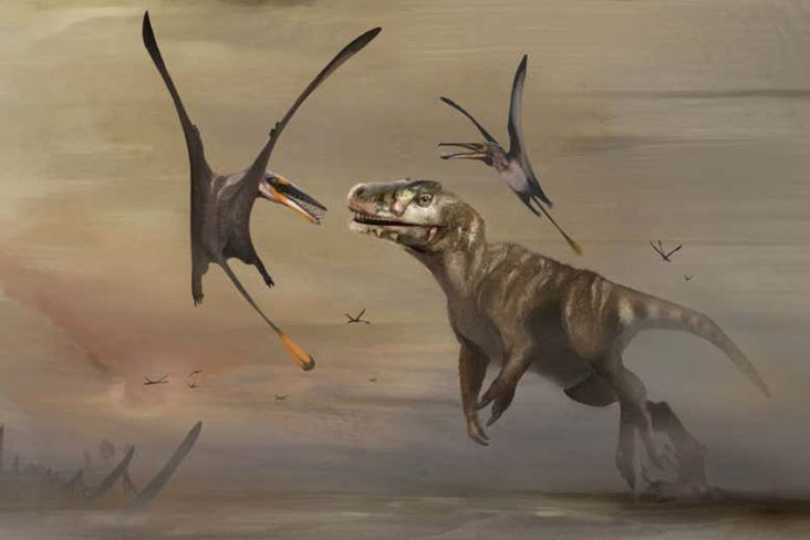 Reptil Bersayap Terbesar Periode Jurassic, Fosil Pterosaurus Berusia 170 Juta Tahun Ada di Skotlandia