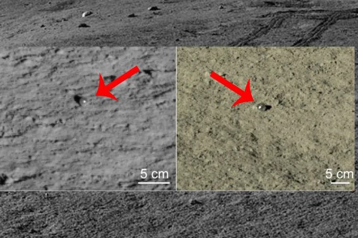 Robot Penjelajah Yutu-2 China Temukan Bola Kaca Aneh di Bulan