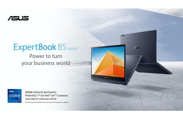 ASUS ExpertBook B5 Flip Adalah Laptop Convertible untuk Pebisnis yang Dinamis