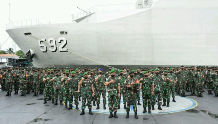 Pangdam Siliwangi Kirim 450 Pasukan Yonif Raider 301/PKS ke Tanah Papua