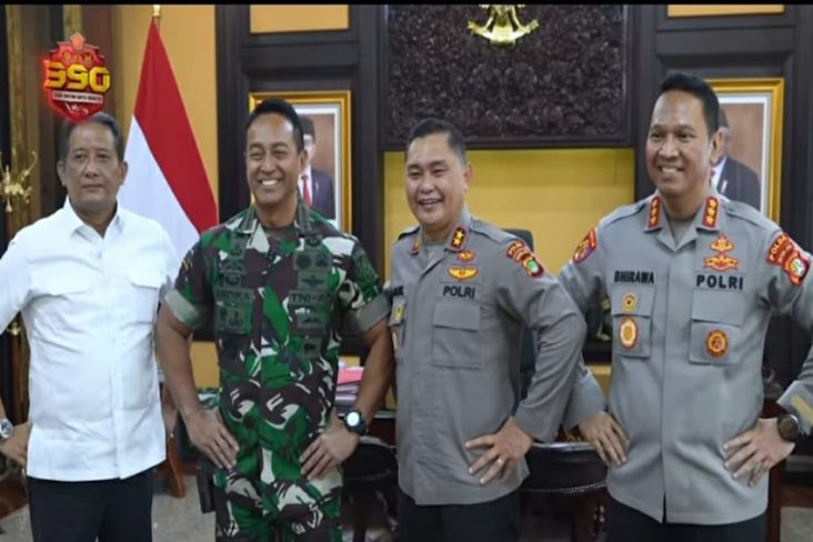 Temui Panglima TNI, Kapolda Metro Bahas Keamanan Jakarta dan Penusukan Tentara