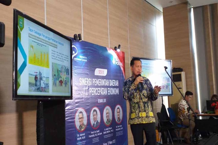 Indonesia Visionary Leader IX, Bupati Tapin Kenalkan Strategi Pembangunan Daerah melalui Pertanian