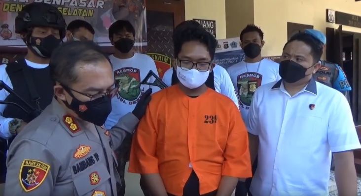 Begal Payudara di 17 TKP, Mahasiswa di Bali Ditangkap Polisi