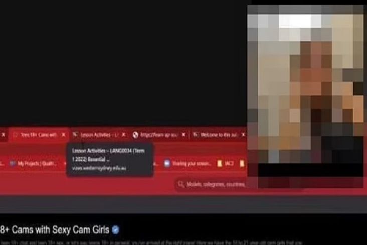 Bikin Geger, Dosen Ini Putar Film Porno saat Kuliah Online via Zoom