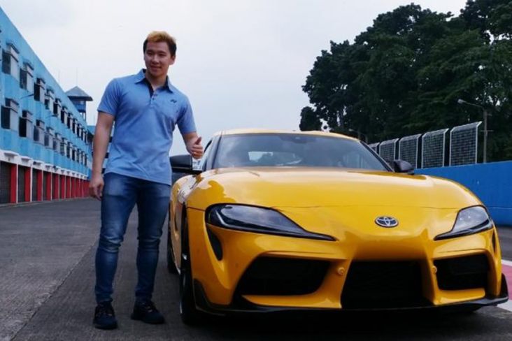 Marcus Gideon Pemilik Pertama Jet Darat Toyota Supra GR
