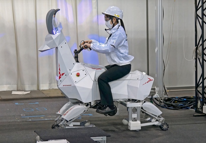Jago Bikin Pesawat Tempur dan Motor, Kawasaki Siap Memproduksi Robot Kambing