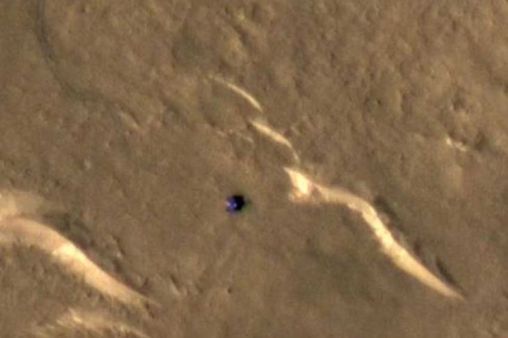 Jejak Penjelajah Mars Zhurong Milik China Terdeteksi NASA