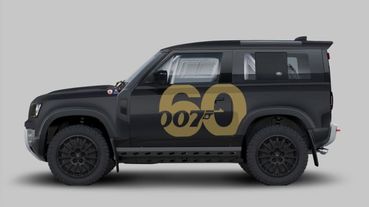 Satu-satunya di Dunia, Mobil Reli Land Rover Defender Edisi James Bond
