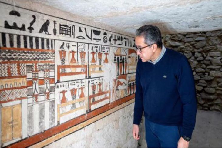 5 Makam Mesir Kuno yang Indah Ditemukan di Saqqara Mesir, Milik Pejabat Tinggi Firaun
