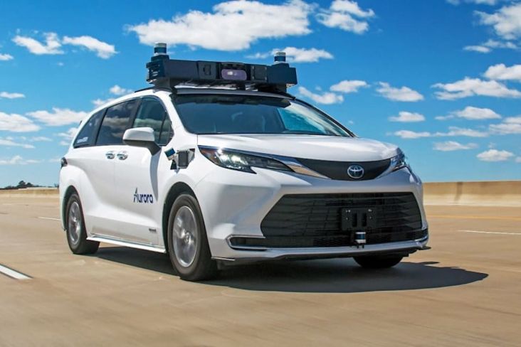 Toyota Gandeng Aurora untuk Uji Coba Mobil Otonom di Texas