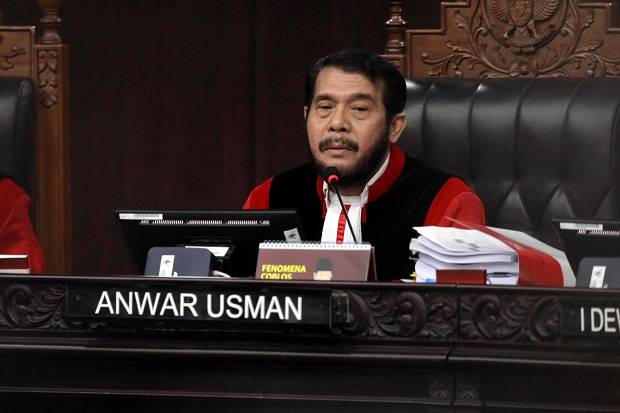 Ketua MK Anwar Usman Jawab Desakan Mundur karena Nikahi Adik Jokowi