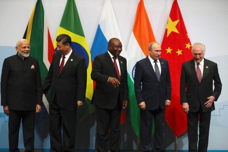 Rusia: Negara-negara BRICS Akan Berada di Jantung Tata Dunia Baru