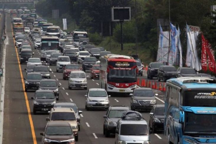 Begini Skenario Korlantas Polri Atasi Kemacetan di Tol saat Arus Mudik Lebaran