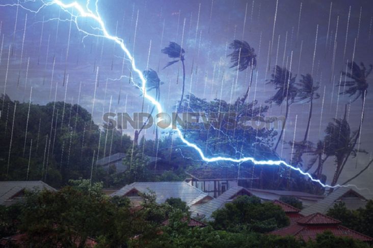 Cuaca Jakarta Hari Ini Berpotensi Hujan Disertai Angin Kencang