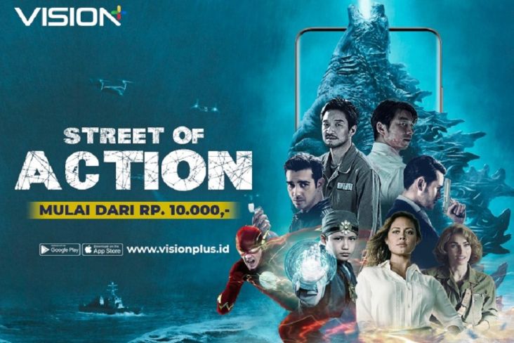 Street of Action Vision+: Tontonan Seru & Pacu Adrenalin, Ada “The Flash”, The Prison hingga “NCIS Hawaim’i”