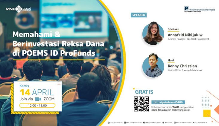 Pacu Literasi Reksa Dana, MNC AM x Philip Sekuritas Indonesia Gelar Webinar, Daftar di Sini!
