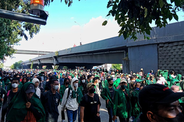 Mahasiswa Kembali Gelar Demonstrasi di DPRD Sulsel Hari Ini